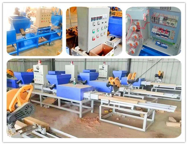 wood blocking press machine