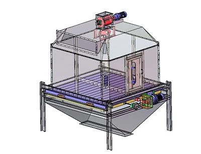 pellet cooling machine