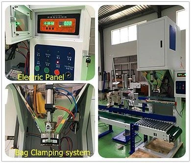 automatic biomass pellet packing machine
