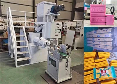 Máy giặt xà phòng nhỏ 100Kg / h