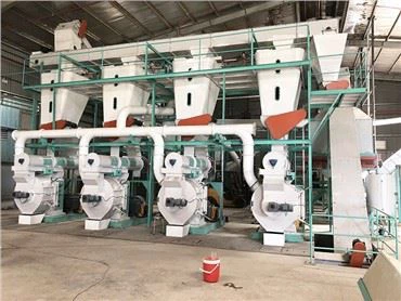 Dây chuyền sản xuất viên nén mùn cưa gỗ sinh khối hoàn chỉnh 1-10T / H