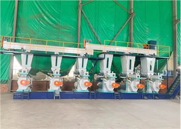 1000-3000kg / h Dây chuyền viên gỗ sinh khối hoàn chỉnh tự động CE