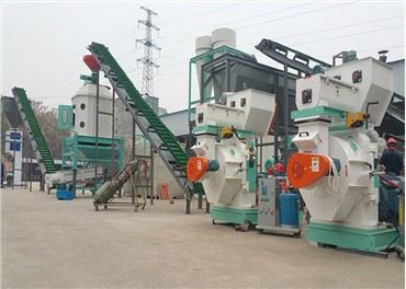 Máy làm viên nén mùn cưa cỏ rơm hoàn chỉnh tự động 5-8t / h