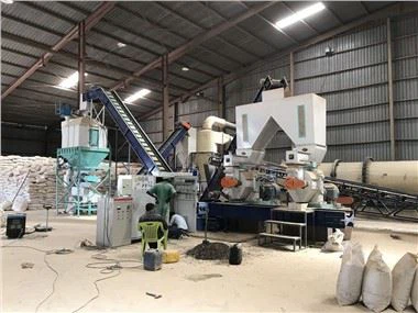 Dây chuyền sản xuất viên nén gỗ thương mại tự động