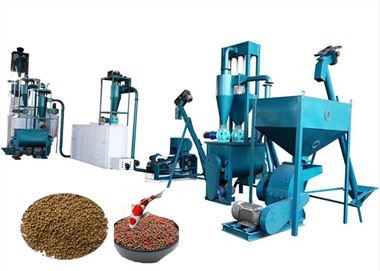 Dây chuyền sản xuất viên thức ăn cho cá nổi hoàn chỉnh