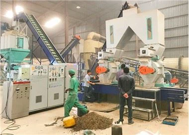 Dây chuyền sản xuất viên trấu